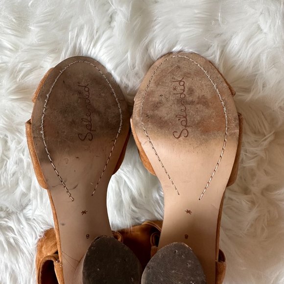 Splendid Johnson Heel in Cognac Size 8 - Picture 6 of 7